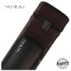 Mirai Brown And Black Pool Cue Case - MRIBR