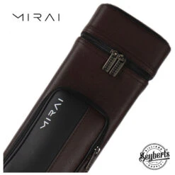 Mirai Brown And Black Pool Cue Case - MRIBR