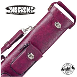 Instroke Premier Burgundy 2x2 Pool Cue Case - P2X2BUR