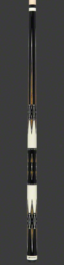 Players Exotic Series White Black And Abalone Graphic Pool Cue - E2332 4 Players Exotic Series White Black And Abalone Graphic Pool Cue - E2332 - Image 4