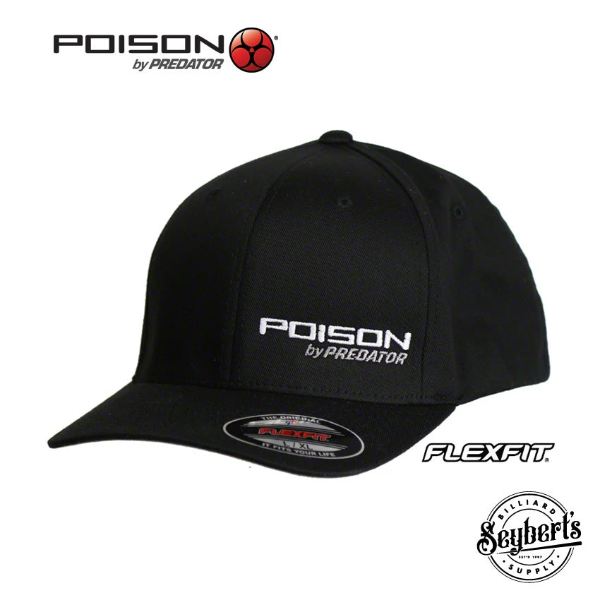 Poison Cues Flex-Fit Pool Hat 1 Poison Cues Flex-Fit Pool Hat