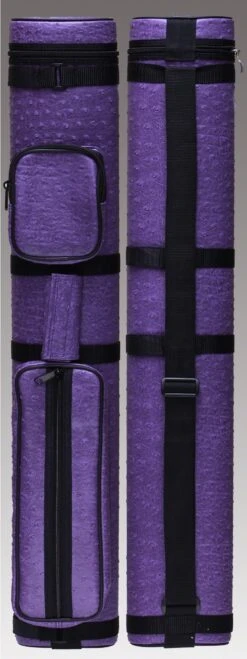 Pro Series Traditional Purple 2x2 Hard Pool Cue Case - PR22VPR -Seyberts Sale Store pr22v pr 1