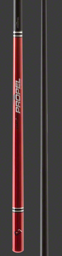 Cuetec Cynergy Ruby Red Propel Carbon Fiber Jump Cue 95-141R 3 Cuetec Cynergy Ruby Red Propel Carbon Fiber Jump Cue 95-141R - Image 3