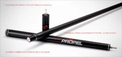 Cuetec Cynergy Galaxy Black Propel Carbon Fiber Jump Cue - 95-141B -Seyberts Sale Store propel spec 1571662126 b6ee9dd4 108a 44b6 8f74 b849f3893ccd