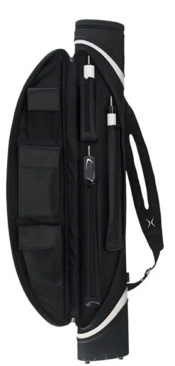 Pure X Special Edition Black/White 2x4 Hard Pool Cue Case - PXC2034W-DIS -Seyberts Sale Store pxc2034w 2