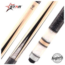 Star White Pearl And Point Cue - S25