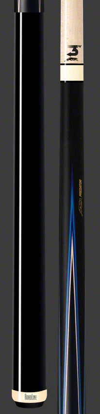 Predator 4 Point Sneaky Pete Black / Blue Points No-Wrap Pool Cue - True Splice - SP4BLNW 3 Predator 4 Point Sneaky Pete Black / Blue Points No-Wrap Pool Cue - True Splice - SP4BLNW - Image 3