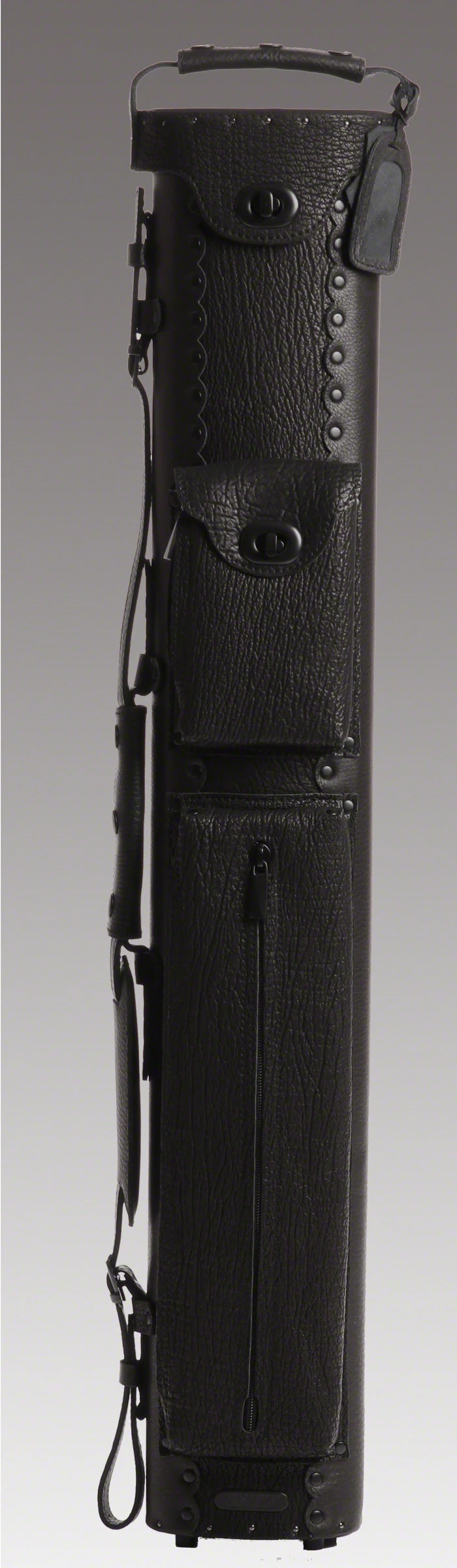 Instroke Custom Sharkskin 3x5 Pool Cue Case - INSSHARK35BK 2 Instroke Custom Sharkskin 3x5 Pool Cue Case - INSSHARK35BK - Image 2