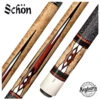 Schon STL Series Dark Stain Pool Cue - STL18DS