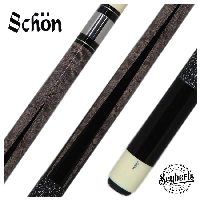 Schon STL Series Gray Pool Cue - STL4GY 1 Schon STL Series Gray Pool Cue - STL4GY