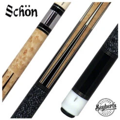 Schon STL SeriesEbony Pool Cue - STL6EB