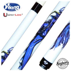 Viking White Dragon S-TUNED Uni-Loc Cue W/ Vikore Uni-Loc 12.5mm