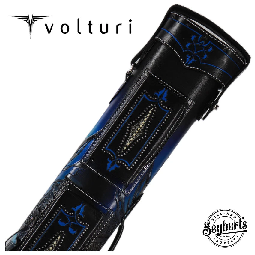 Volturi Custom Batman Blue 4x8 Hard Pool Cue Case - VCBATMAN4X8B 1 Volturi Custom Batman Blue 4x8 Hard Pool Cue Case - VCBATMAN4X8B