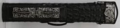 Volturi Custom Hornback Croc Black 4x8 Hard Pool Cue Case - VCBKHC4X8 9 Volturi Custom Hornback Croc Black 4x8 Hard Pool Cue Case - VCBKHC4X8 -Seyberts Sale Store vcbkhc4x8 bs2
