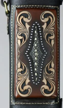 Volturi Custom Venice Black/Tan 4x8 Hard Pool Cue Case - VCVS4X8BLKTAN -Seyberts Sale Store vcsblktan bs1